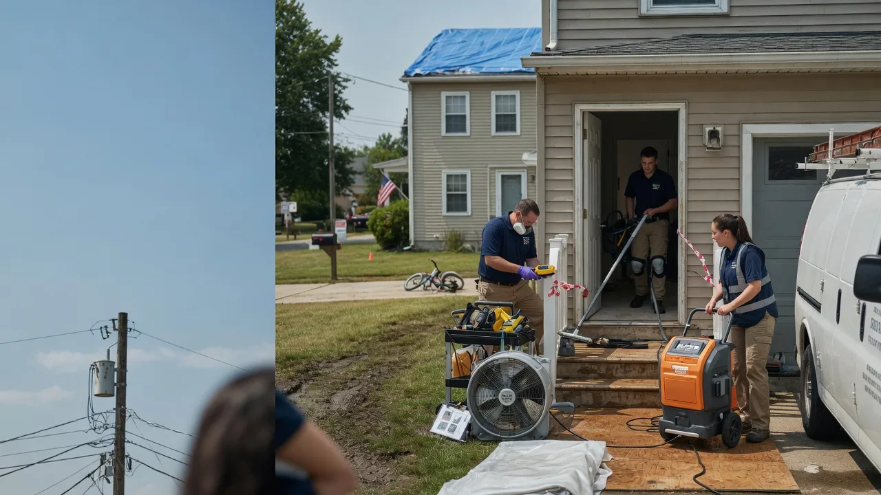 Water Damage Repair in Piqua, OH near me